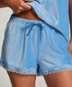 Cheap Short Velours Rib Vrouwen Pyjama'S