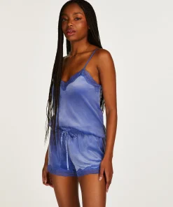Discount Shorts Velours Lace Vrouwen Pyjama'S