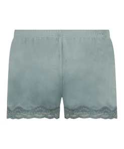 Discount Shorts Velours Lace Vrouwen Pyjama'S