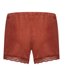 Outlet Shorts Velours Lace Vrouwen Pyjama'S