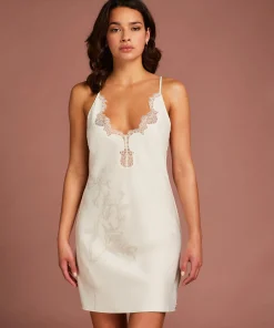 Flash Sale Slipdress Satin Lace Vrouwen Slipdresses & Babydolls