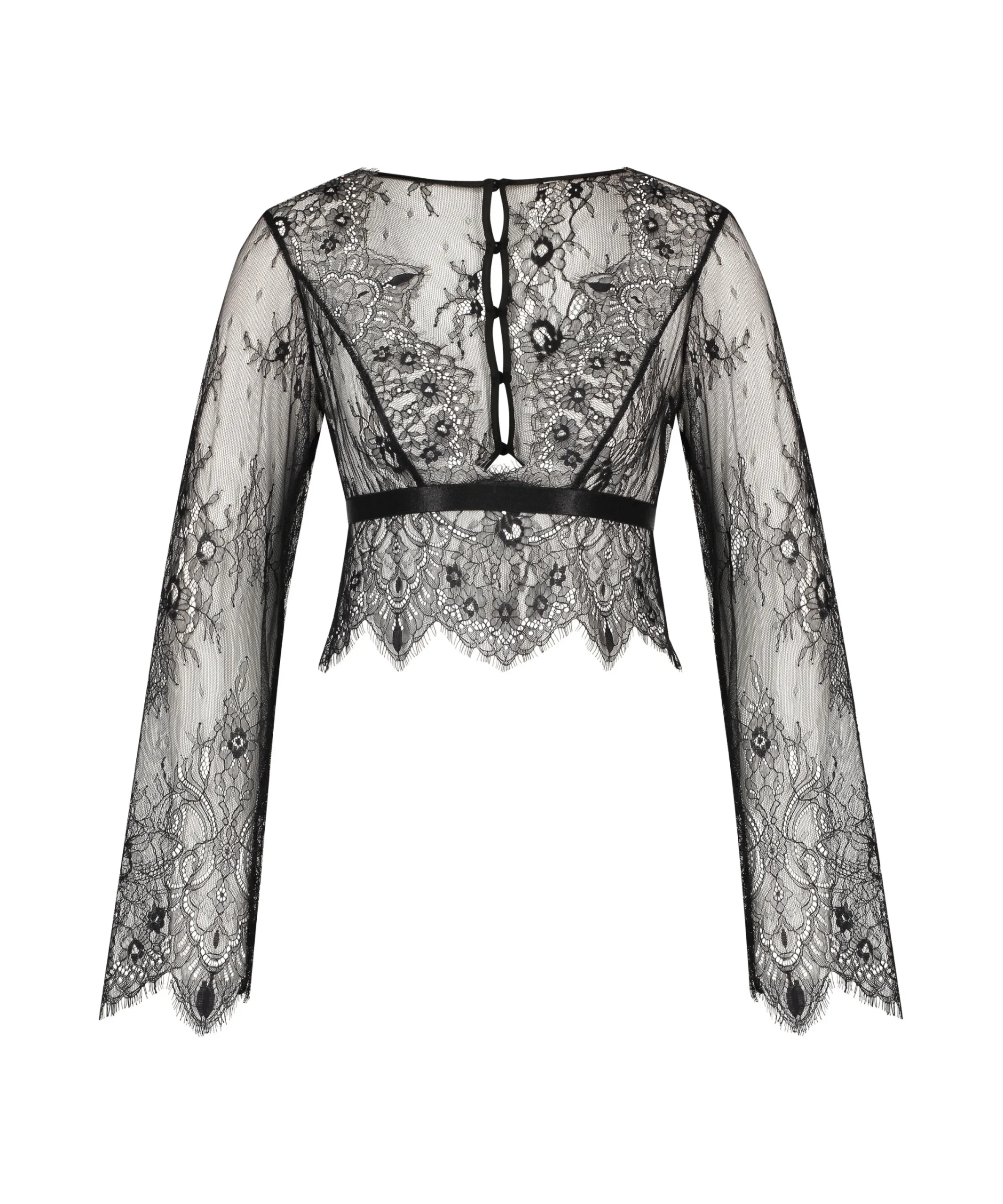 Outlet Top Allover Lace Vrouwen Pyjama'S