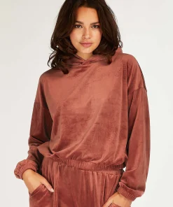 Fashion Top Velours Vrouwen Pyjama'S