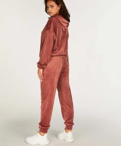 Fashion Top Velours Vrouwen Pyjama'S