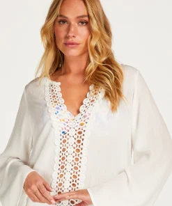 Flash Sale Tuniek Beach Lace Vrouwen Strandkleding
