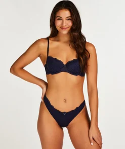 New Voorgevormde Beugel Bh Marine Vrouwen Voorgevormde Bh'S