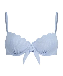 Fashion Voorgevormde Beugel Bikinitop Scallop Vrouwen Bikini'S