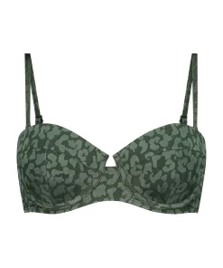 Clearance Voorgevormde Beugel Bikinitop Tonal Leo Cup E + Vrouwen Bikini'S