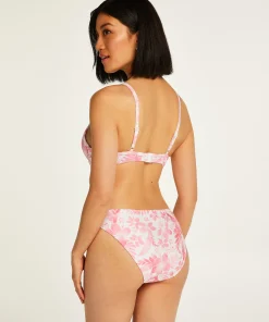 Fashion Voorgevormde Bikinitop Met Beugel Tropical Vrouwen Bikini'S