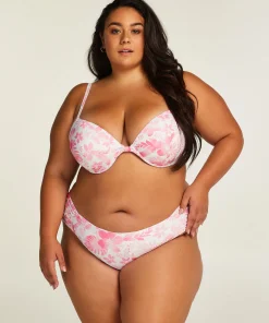Fashion Voorgevormde Bikinitop Met Beugel Tropical Vrouwen Bikini'S