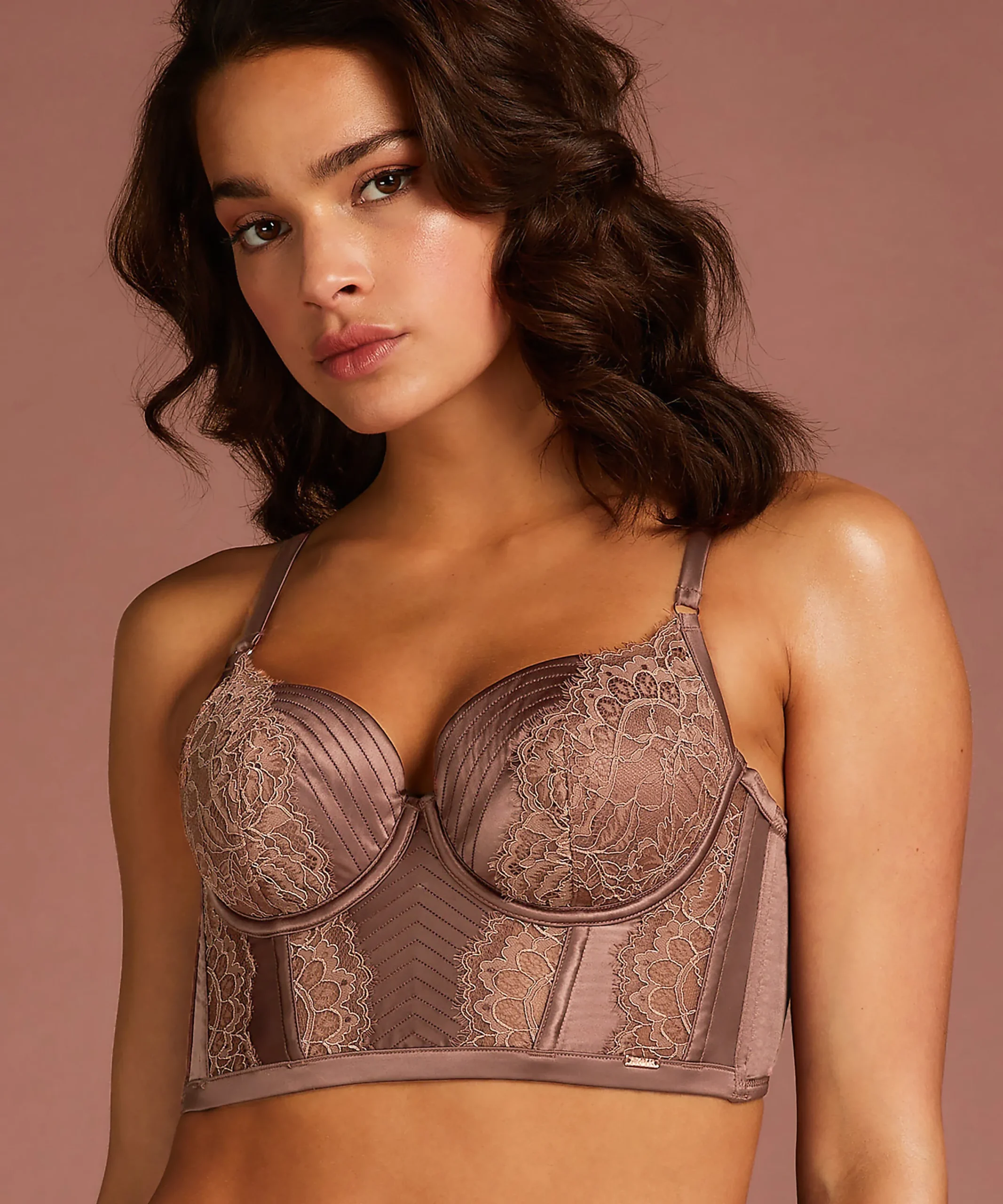Outlet Voorgevormde Longline Beugel Bh Erika Vrouwen Voorgevormde Bh'S