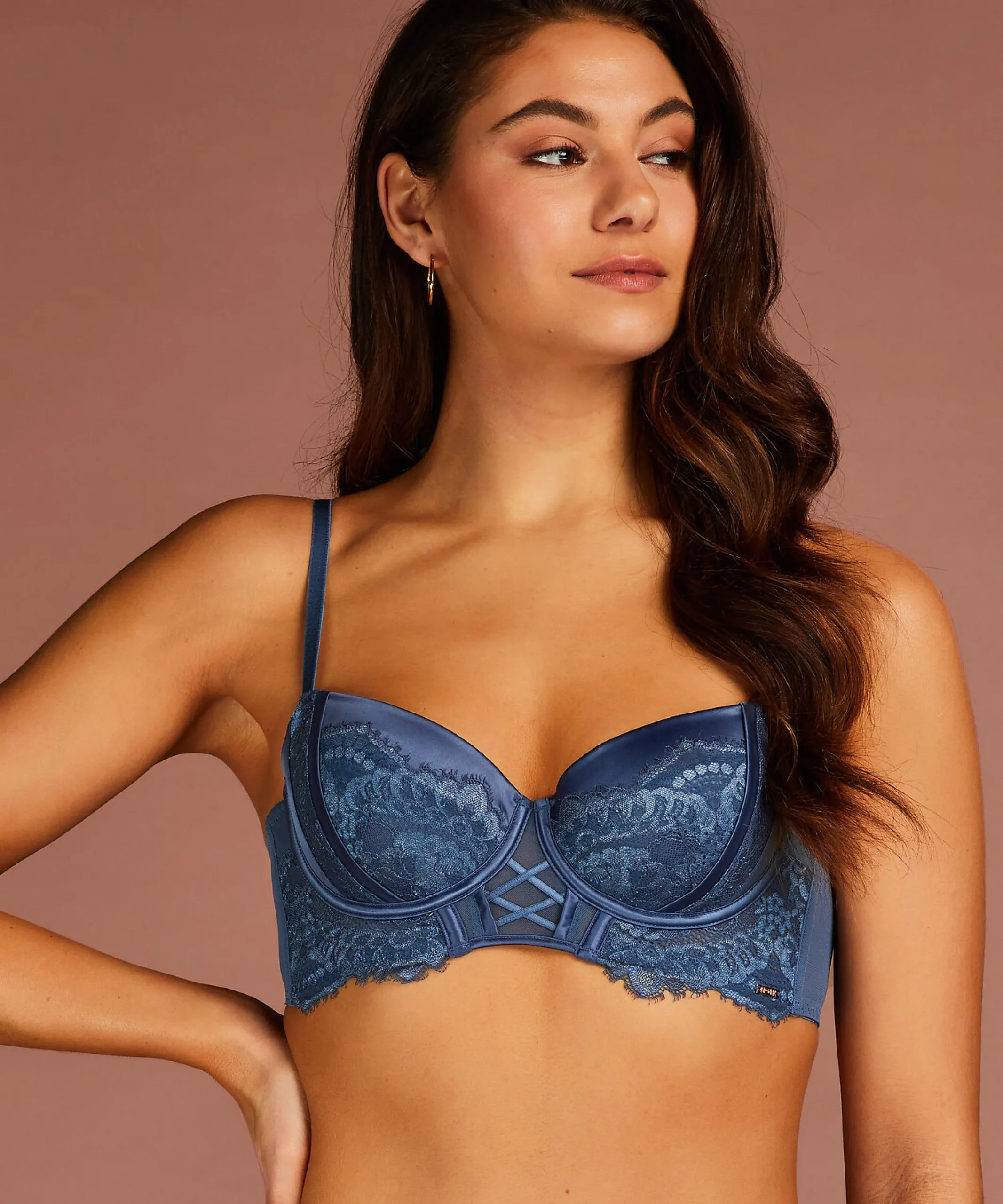 Discount Voorgevormde Longline Beugel Bh Daan Vrouwen Voorgevormde Bh'S