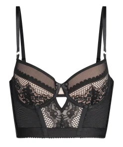 Fashion Voorgevormde Longline Beugel Bh Malika Vrouwen Voorgevormde Bh'S