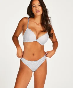 Cheap Voorgevormde Push-Up Beugel Bh Marine Vrouwen Push-Up & Maximizer Bh'S