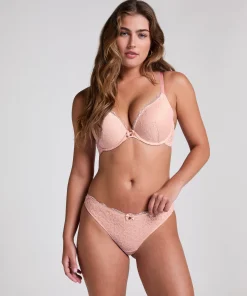 Sale Voorgevormde Push-Up Beugel Bh Marine Vrouwen Push-Up & Maximizer Bh'S