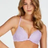 Flash Sale Voorgevormde Push-Up Beugel Bh Marine Vrouwen Push-Up & Maximizer Bh'S