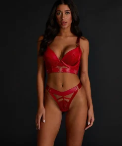 Clearance Voorgevormde Push-Up Longline Beugel Bh Occult Vrouwen Push-Up & Maximizer Bh'S