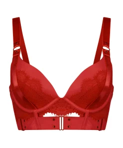 Clearance Voorgevormde Push-Up Longline Beugel Bh Occult Vrouwen Push-Up & Maximizer Bh'S